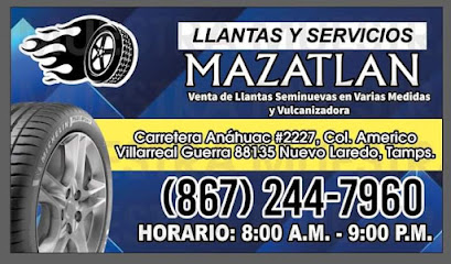 llantas y servicio mazatlan